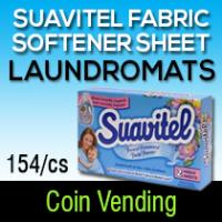 Suavitel Fabric Softener Sheets 2/154bx